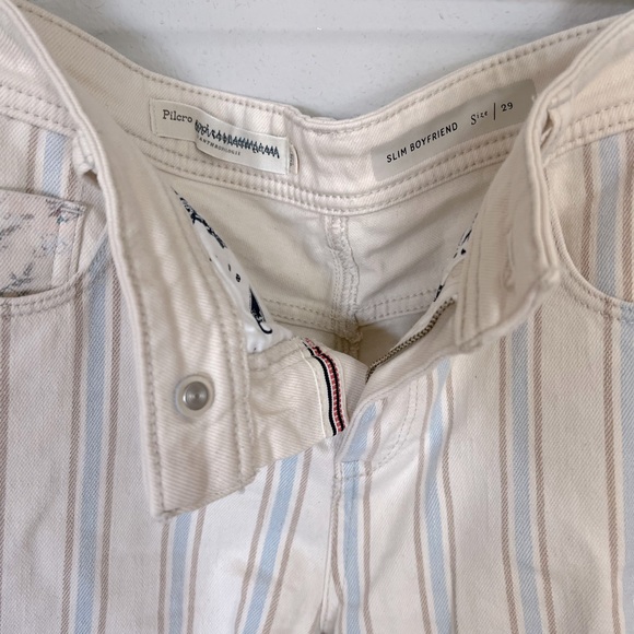 Pilcro / Anthropologie Womens Denim Shorts Slim Boyfriend - Size 29 - Like New - Picture 9 of 11